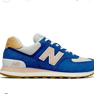 New balance size 7.5 W (blue/pink)